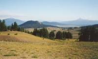 Heading north from Crater Lake
